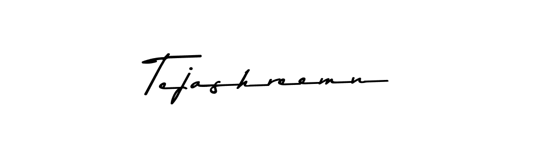 Make a beautiful signature design for name Tejashreemn. With this signature (Asem Kandis PERSONAL USE) style, you can create a handwritten signature for free. Tejashreemn signature style 9 images and pictures png