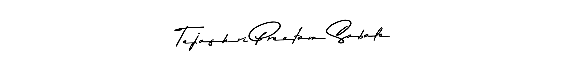 You should practise on your own different ways (Asem Kandis PERSONAL USE) to write your name (Tejashri Preetam Sabale) in signature. don't let someone else do it for you. Tejashri Preetam Sabale signature style 9 images and pictures png