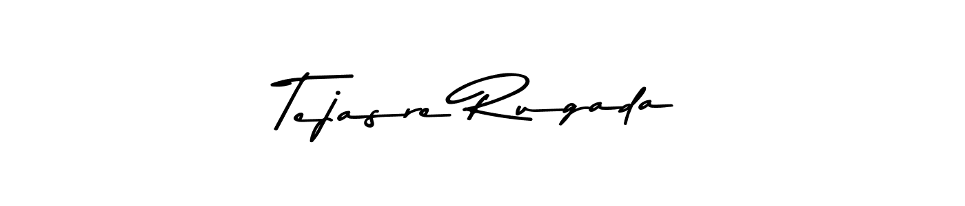 Here are the top 10 professional signature styles for the name Tejasre Rugada. These are the best autograph styles you can use for your name. Tejasre Rugada signature style 9 images and pictures png