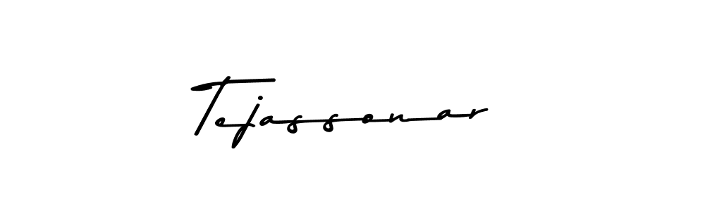 Use a signature maker to create a handwritten signature online. With this signature software, you can design (Asem Kandis PERSONAL USE) your own signature for name Tejassonar. Tejassonar signature style 9 images and pictures png