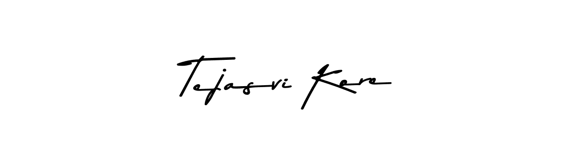 It looks lik you need a new signature style for name Tejasvi Kore. Design unique handwritten (Asem Kandis PERSONAL USE) signature with our free signature maker in just a few clicks. Tejasvi Kore signature style 9 images and pictures png