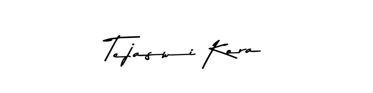 You can use this online signature creator to create a handwritten signature for the name Tejaswi Kora. This is the best online autograph maker. Tejaswi Kora signature style 9 images and pictures png
