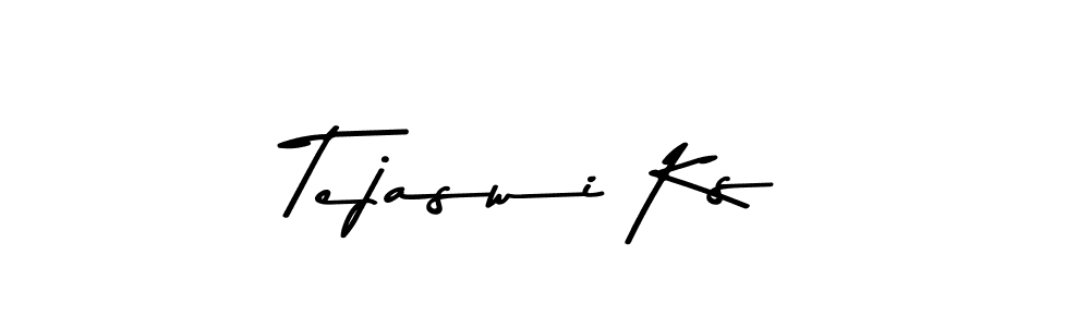 Also we have Tejaswi Ks name is the best signature style. Create professional handwritten signature collection using Asem Kandis PERSONAL USE autograph style. Tejaswi Ks signature style 9 images and pictures png