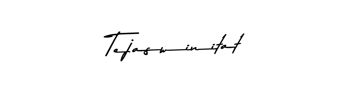 Make a beautiful signature design for name Tejaswinitat. With this signature (Asem Kandis PERSONAL USE) style, you can create a handwritten signature for free. Tejaswinitat signature style 9 images and pictures png