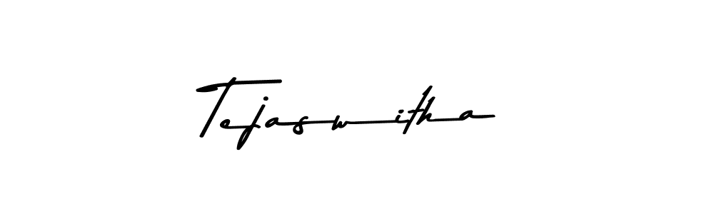 Create a beautiful signature design for name Tejaswitha. With this signature (Asem Kandis PERSONAL USE) fonts, you can make a handwritten signature for free. Tejaswitha signature style 9 images and pictures png
