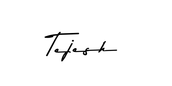 How to make Tejesh signature? Asem Kandis PERSONAL USE is a professional autograph style. Create handwritten signature for Tejesh name. Tejesh signature style 9 images and pictures png