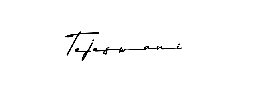 Use a signature maker to create a handwritten signature online. With this signature software, you can design (Asem Kandis PERSONAL USE) your own signature for name Tejeswani. Tejeswani signature style 9 images and pictures png