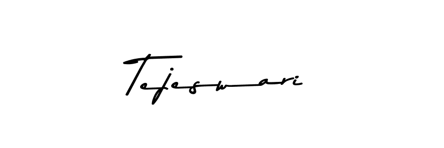 Design your own signature with our free online signature maker. With this signature software, you can create a handwritten (Asem Kandis PERSONAL USE) signature for name Tejeswari. Tejeswari signature style 9 images and pictures png