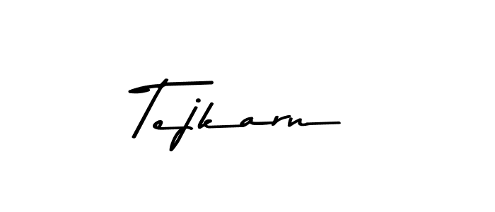How to make Tejkarn signature? Asem Kandis PERSONAL USE is a professional autograph style. Create handwritten signature for Tejkarn name. Tejkarn signature style 9 images and pictures png