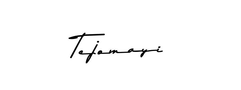 How to make Tejomayi name signature. Use Asem Kandis PERSONAL USE style for creating short signs online. This is the latest handwritten sign. Tejomayi signature style 9 images and pictures png