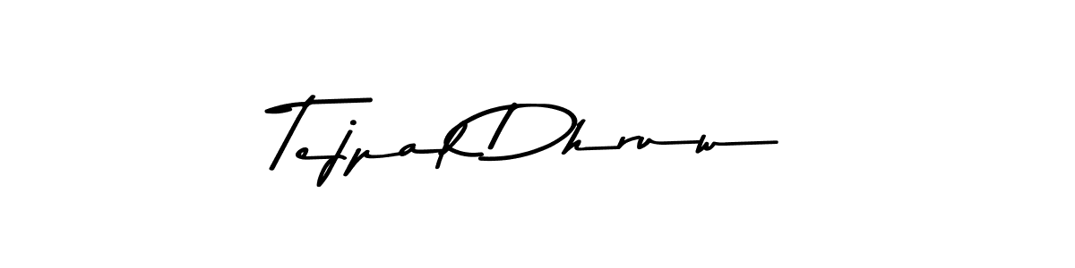 The best way (Asem Kandis PERSONAL USE) to make a short signature is to pick only two or three words in your name. The name Tejpal Dhruw include a total of six letters. For converting this name. Tejpal Dhruw signature style 9 images and pictures png