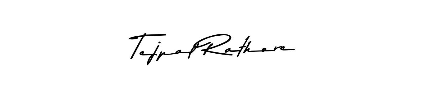 Use a signature maker to create a handwritten signature online. With this signature software, you can design (Asem Kandis PERSONAL USE) your own signature for name Tejpal Rathore. Tejpal Rathore signature style 9 images and pictures png