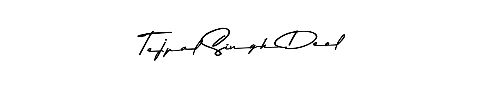 Make a beautiful signature design for name Tejpal Singh Deol. With this signature (Asem Kandis PERSONAL USE) style, you can create a handwritten signature for free. Tejpal Singh Deol signature style 9 images and pictures png