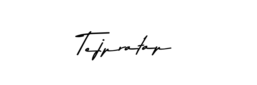 Make a beautiful signature design for name Tejpratap. With this signature (Asem Kandis PERSONAL USE) style, you can create a handwritten signature for free. Tejpratap signature style 9 images and pictures png