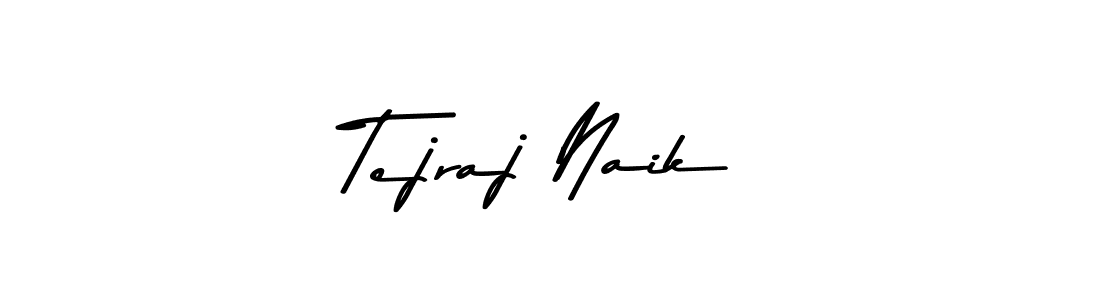 Create a beautiful signature design for name Tejraj Naik. With this signature (Asem Kandis PERSONAL USE) fonts, you can make a handwritten signature for free. Tejraj Naik signature style 9 images and pictures png