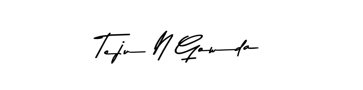 See photos of Teju N Gowda official signature by Spectra . Check more albums & portfolios. Read reviews & check more about Asem Kandis PERSONAL USE font. Teju N Gowda signature style 9 images and pictures png