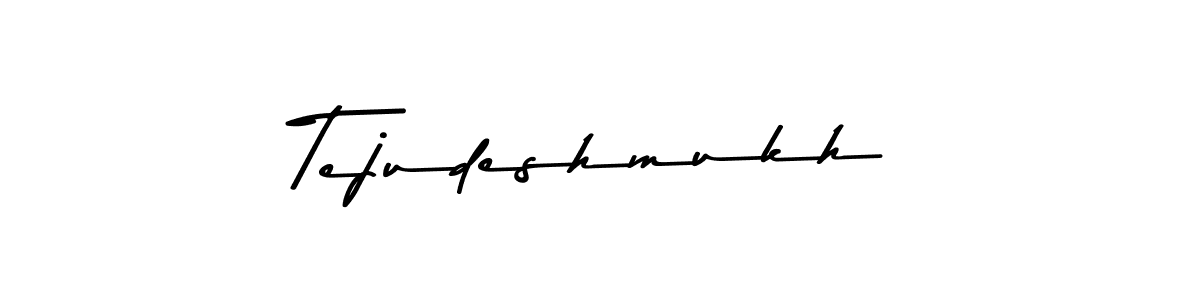 Also You can easily find your signature by using the search form. We will create Tejudeshmukh name handwritten signature images for you free of cost using Asem Kandis PERSONAL USE sign style. Tejudeshmukh signature style 9 images and pictures png