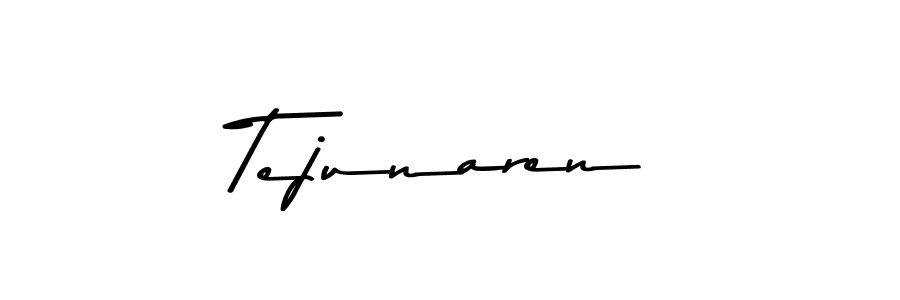 Tejunaren stylish signature style. Best Handwritten Sign (Asem Kandis PERSONAL USE) for my name. Handwritten Signature Collection Ideas for my name Tejunaren. Tejunaren signature style 9 images and pictures png