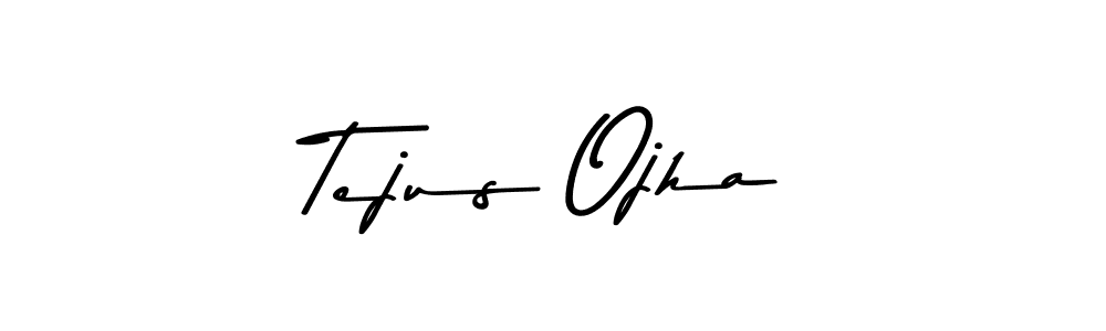 Asem Kandis PERSONAL USE is a professional signature style that is perfect for those who want to add a touch of class to their signature. It is also a great choice for those who want to make their signature more unique. Get Tejus Ojha name to fancy signature for free. Tejus Ojha signature style 9 images and pictures png