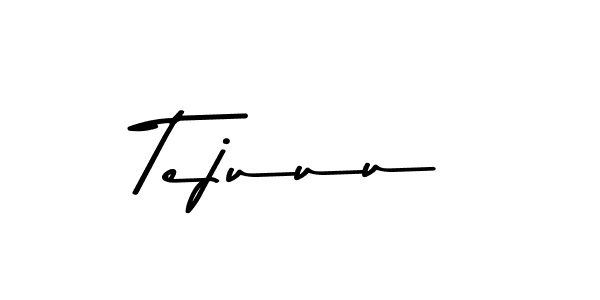 Use a signature maker to create a handwritten signature online. With this signature software, you can design (Asem Kandis PERSONAL USE) your own signature for name Tejuuu. Tejuuu signature style 9 images and pictures png