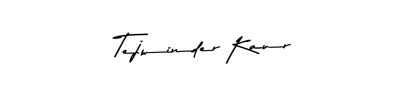 Similarly Asem Kandis PERSONAL USE is the best handwritten signature design. Signature creator online .You can use it as an online autograph creator for name Tejwinder Kaur. Tejwinder Kaur signature style 9 images and pictures png