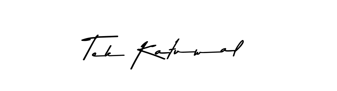 Check out images of Autograph of Tek Katuwal name. Actor Tek Katuwal Signature Style. Asem Kandis PERSONAL USE is a professional sign style online. Tek Katuwal signature style 9 images and pictures png