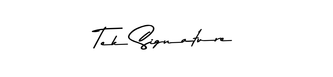 Also we have Tek Signature name is the best signature style. Create professional handwritten signature collection using Asem Kandis PERSONAL USE autograph style. Tek Signature signature style 9 images and pictures png