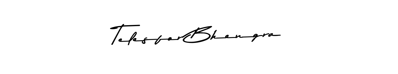 Make a beautiful signature design for name Telesfor Bhengra. Use this online signature maker to create a handwritten signature for free. Telesfor Bhengra signature style 9 images and pictures png
