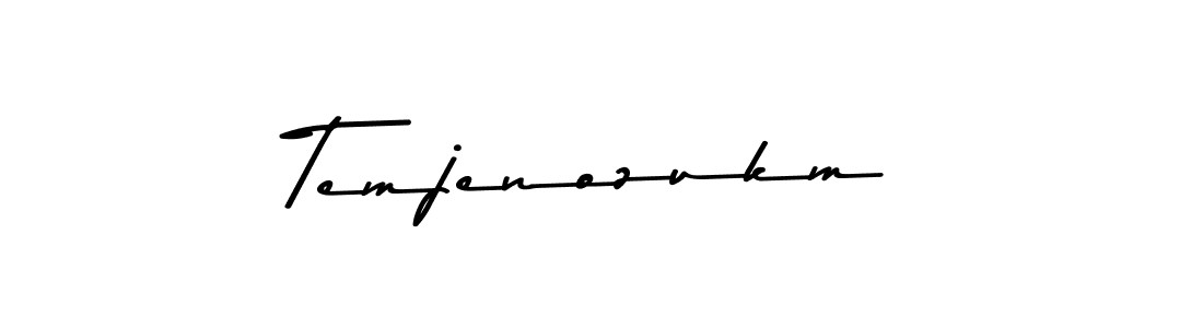 Also You can easily find your signature by using the search form. We will create Temjenozukm name handwritten signature images for you free of cost using Asem Kandis PERSONAL USE sign style. Temjenozukm signature style 9 images and pictures png