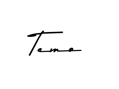 How to make Temo signature? Asem Kandis PERSONAL USE is a professional autograph style. Create handwritten signature for Temo name. Temo signature style 9 images and pictures png