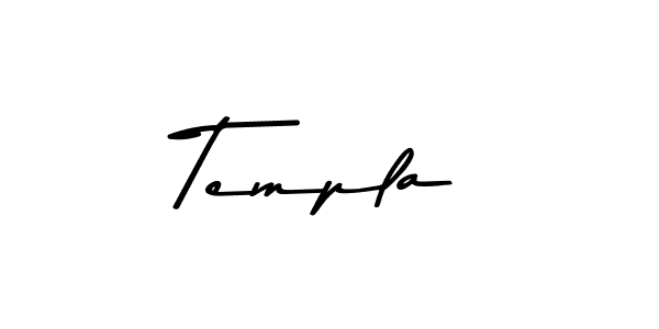 How to make Templa signature? Asem Kandis PERSONAL USE is a professional autograph style. Create handwritten signature for Templa name. Templa signature style 9 images and pictures png