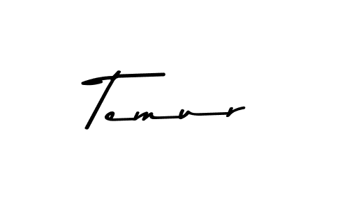 Use a signature maker to create a handwritten signature online. With this signature software, you can design (Asem Kandis PERSONAL USE) your own signature for name Temur. Temur signature style 9 images and pictures png