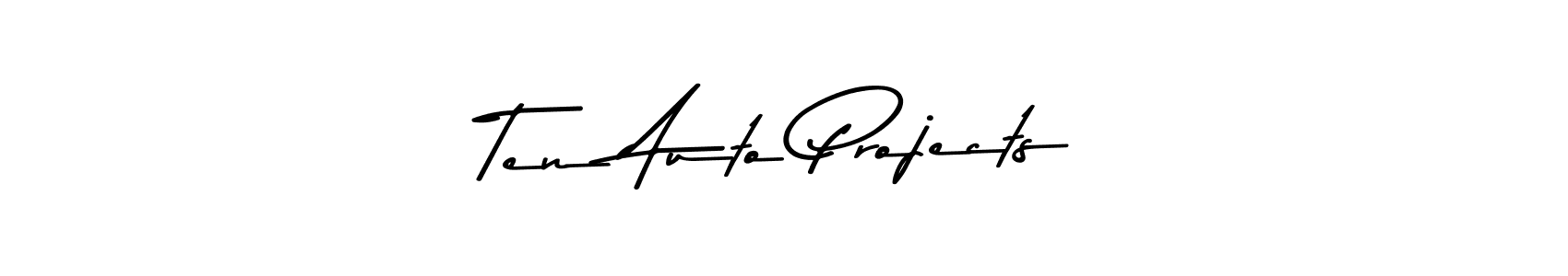 How to Draw Ten Auto Projects signature style? Asem Kandis PERSONAL USE is a latest design signature styles for name Ten Auto Projects. Ten Auto Projects signature style 9 images and pictures png