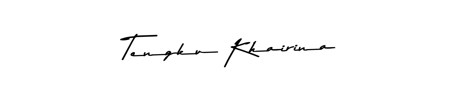 Similarly Asem Kandis PERSONAL USE is the best handwritten signature design. Signature creator online .You can use it as an online autograph creator for name Tengku Khairina. Tengku Khairina signature style 9 images and pictures png
