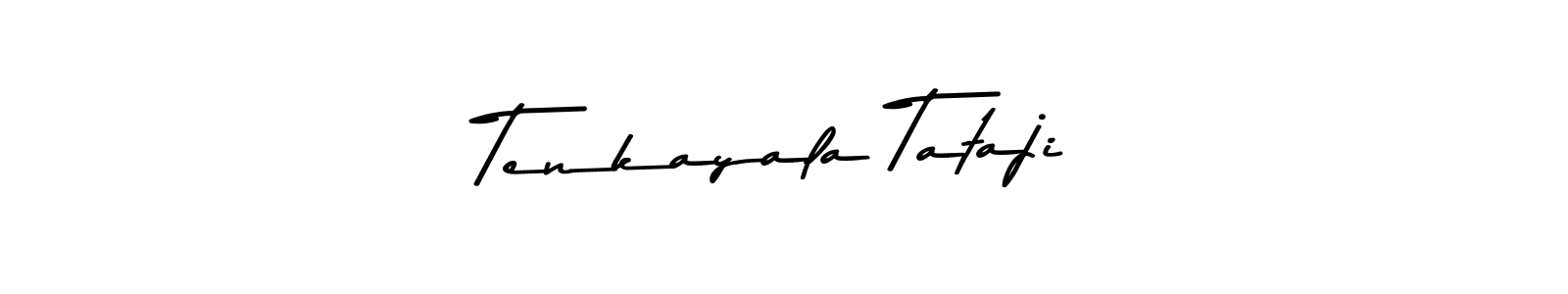 Use a signature maker to create a handwritten signature online. With this signature software, you can design (Asem Kandis PERSONAL USE) your own signature for name Tenkayala Tataji. Tenkayala Tataji signature style 9 images and pictures png