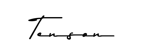Tenson stylish signature style. Best Handwritten Sign (Asem Kandis PERSONAL USE) for my name. Handwritten Signature Collection Ideas for my name Tenson. Tenson signature style 9 images and pictures png