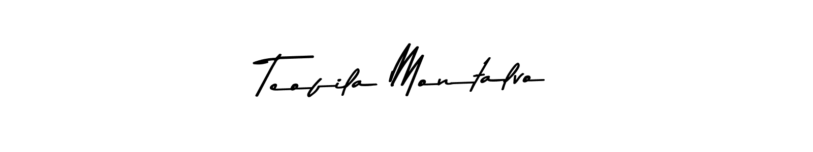 Also we have Teofila Montalvo name is the best signature style. Create professional handwritten signature collection using Asem Kandis PERSONAL USE autograph style. Teofila Montalvo signature style 9 images and pictures png