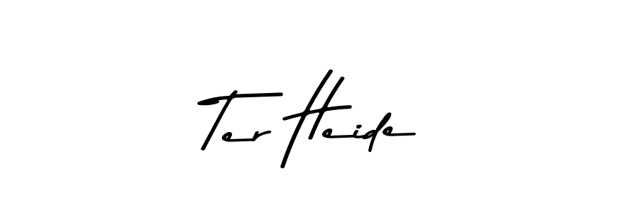 The best way (Asem Kandis PERSONAL USE) to make a short signature is to pick only two or three words in your name. The name Ter Heide include a total of six letters. For converting this name. Ter Heide signature style 9 images and pictures png