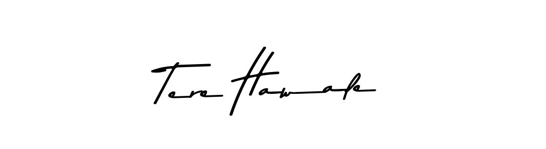 Similarly Asem Kandis PERSONAL USE is the best handwritten signature design. Signature creator online .You can use it as an online autograph creator for name Tere Hawale. Tere Hawale signature style 9 images and pictures png
