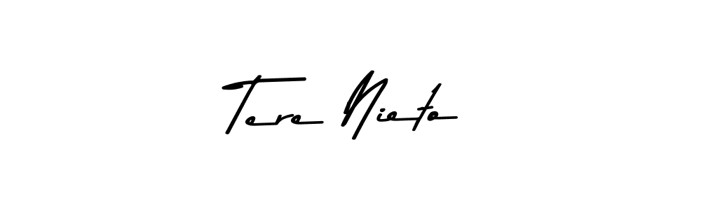 Also we have Tere Nieto name is the best signature style. Create professional handwritten signature collection using Asem Kandis PERSONAL USE autograph style. Tere Nieto signature style 9 images and pictures png