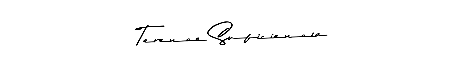Terence Suficiencia stylish signature style. Best Handwritten Sign (Asem Kandis PERSONAL USE) for my name. Handwritten Signature Collection Ideas for my name Terence Suficiencia. Terence Suficiencia signature style 9 images and pictures png