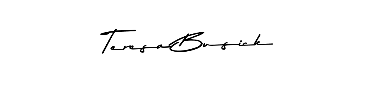 Similarly Asem Kandis PERSONAL USE is the best handwritten signature design. Signature creator online .You can use it as an online autograph creator for name Teresa Busick. Teresa Busick signature style 9 images and pictures png