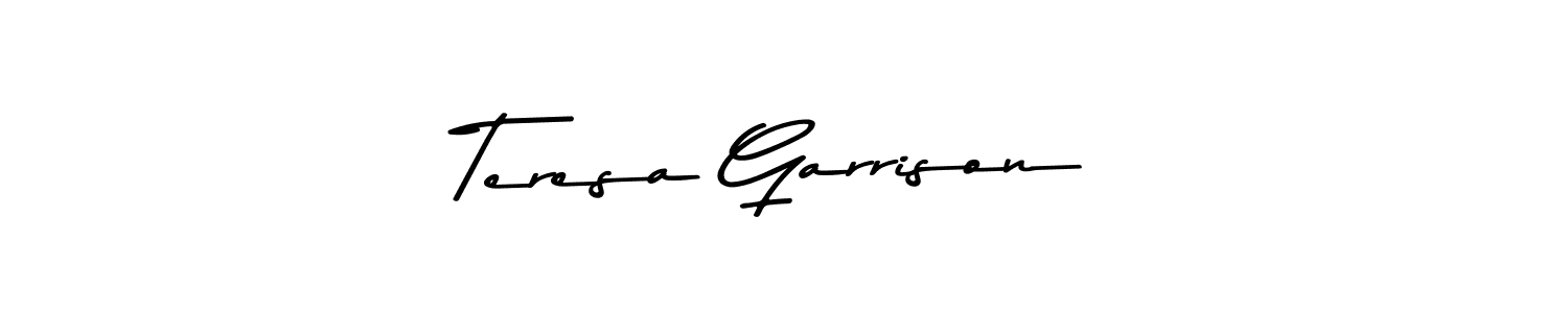 Asem Kandis PERSONAL USE is a professional signature style that is perfect for those who want to add a touch of class to their signature. It is also a great choice for those who want to make their signature more unique. Get Teresa Garrison name to fancy signature for free. Teresa Garrison signature style 9 images and pictures png