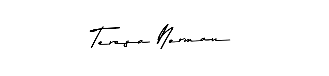 Similarly Asem Kandis PERSONAL USE is the best handwritten signature design. Signature creator online .You can use it as an online autograph creator for name Teresa Norman. Teresa Norman signature style 9 images and pictures png