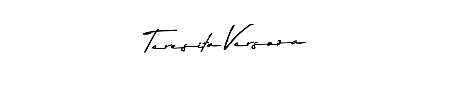 if you are searching for the best signature style for your name Teresita Versoza. so please give up your signature search. here we have designed multiple signature styles  using Asem Kandis PERSONAL USE. Teresita Versoza signature style 9 images and pictures png