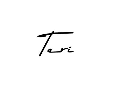 Design your own signature with our free online signature maker. With this signature software, you can create a handwritten (Asem Kandis PERSONAL USE) signature for name Teri. Teri signature style 9 images and pictures png