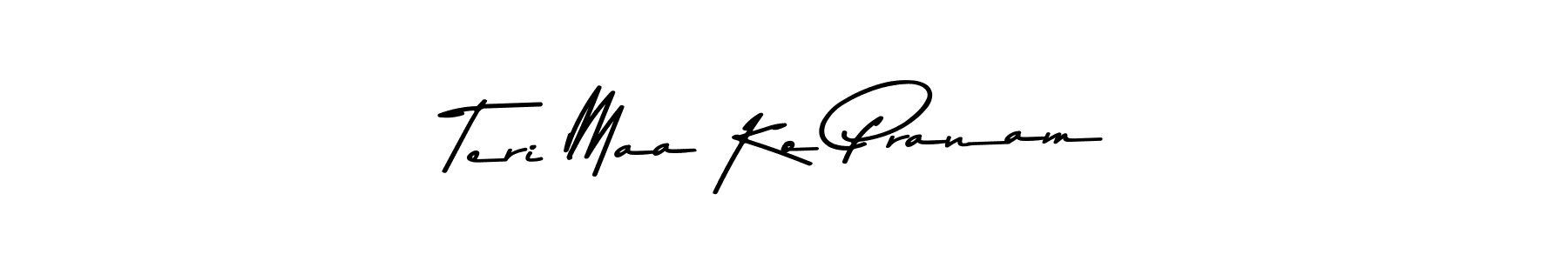 Once you've used our free online signature maker to create your best signature Asem Kandis PERSONAL USE style, it's time to enjoy all of the benefits that Teri Maa Ko Pranam name signing documents. Teri Maa Ko Pranam signature style 9 images and pictures png