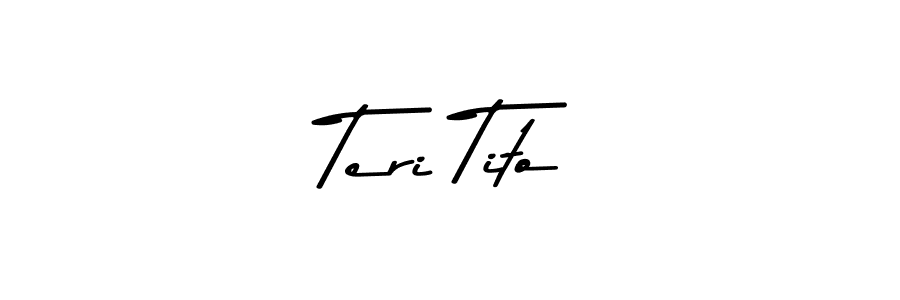 Here are the top 10 professional signature styles for the name Teri Tito. These are the best autograph styles you can use for your name. Teri Tito signature style 9 images and pictures png