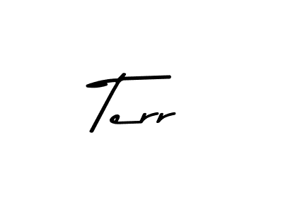 Also You can easily find your signature by using the search form. We will create Terr name handwritten signature images for you free of cost using Asem Kandis PERSONAL USE sign style. Terr signature style 9 images and pictures png