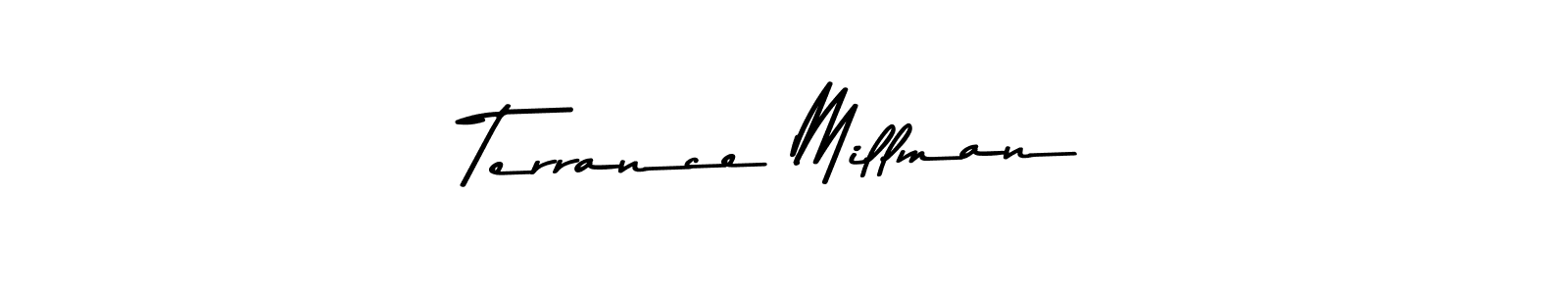 Similarly Asem Kandis PERSONAL USE is the best handwritten signature design. Signature creator online .You can use it as an online autograph creator for name Terrance Millman. Terrance Millman signature style 9 images and pictures png